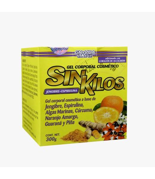 GEL CORPORAL COSMETICO SIN KILOS 300 GR GN+VIDA