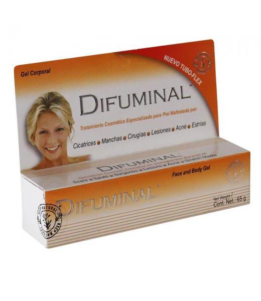 GEL CORPORAL DIFUMINAL 65GR. CICATRICESMANCHASCIRUJIASLESIONESACN BIO SER NATURAL