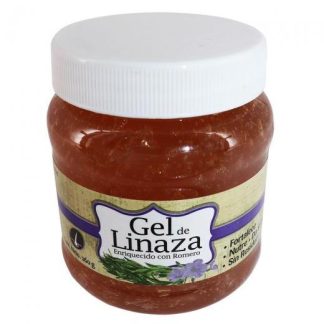 GEL DE LINAZA 260 GRS. ENRIQUECIDO CON ROMERO (MARCA YELI COSMETI SOLO PARA DIABETICOS