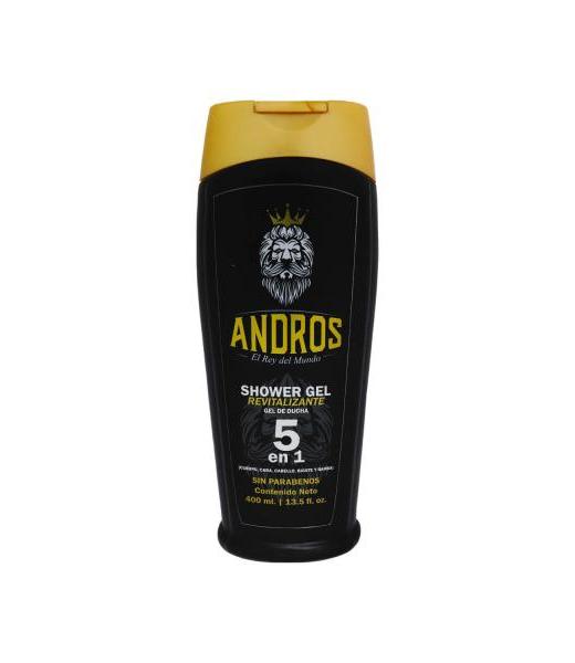 GEL SHOWER REVITALIZANTE 400ML GEL DE DUCHA CUERPO CARA CABELLO B ANDROS