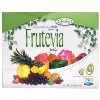 GELATINA CON STEVIA LIMON 25 G FRUTEVIA P 24