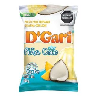 GELATINA DGARI PIÑA COCO 120 GR