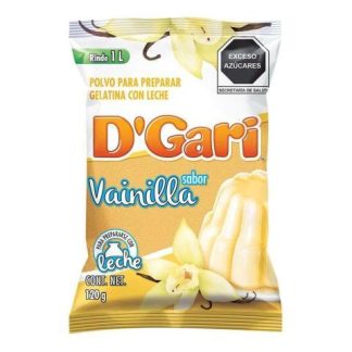 GELATINA DGARI SABOR LECHE VAINILLA 120 GR