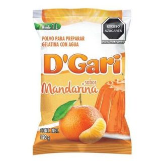 GELATINA DGARI SABOR MANDARINA 120 GR