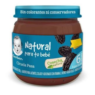 GERBER 2A ETAPA CIRUELA PASA 100 GR