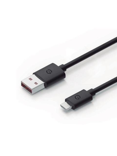 GETTTECH CABLE USB A MACHO - MICRO-USB B MACHO 1.5 METROS NEGRO