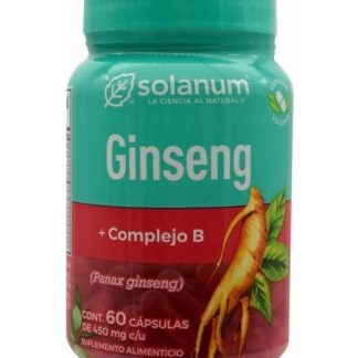 GINSENG COMPLEJO B 60 CAP SOLANUM