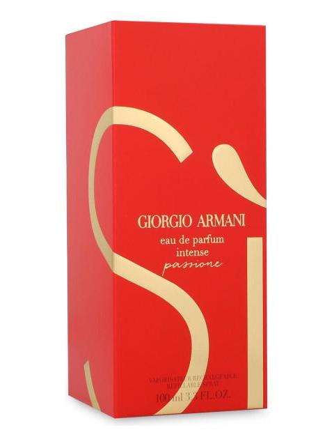 GIORGIO ARMANI SI PASSIONE INTENSE 100ML EDP SPRAY - DAMA - Image 3