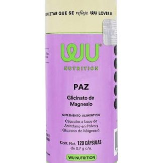 GLICINATO DE MAGNESIO 120 CAP WU NUTRITION
