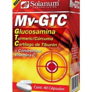 GLUCOSAMINA MV GTC 40 CAP SOLANUM