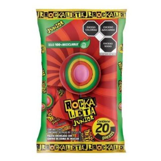 GOLOSINA SONRICS ROCALETA JR 20 PIEZAS