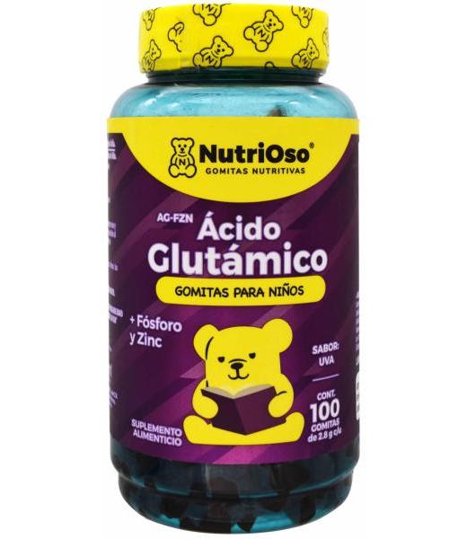 GOMITAS ACIDO GLUTAMICO FOSFORO ZINC UVA 280 G SOLANUM NUTRIOSO