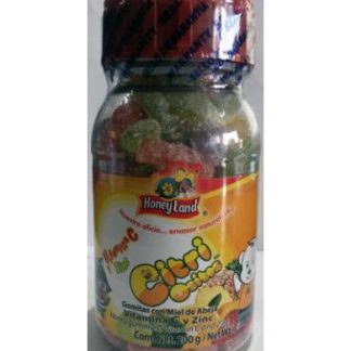 GOMITAS DE MIEL CON VITAMINA C Y ZINC 200 G HONEY LAND