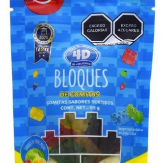 GOMITAS FRUTAS MIXTAS 65 G AMOS