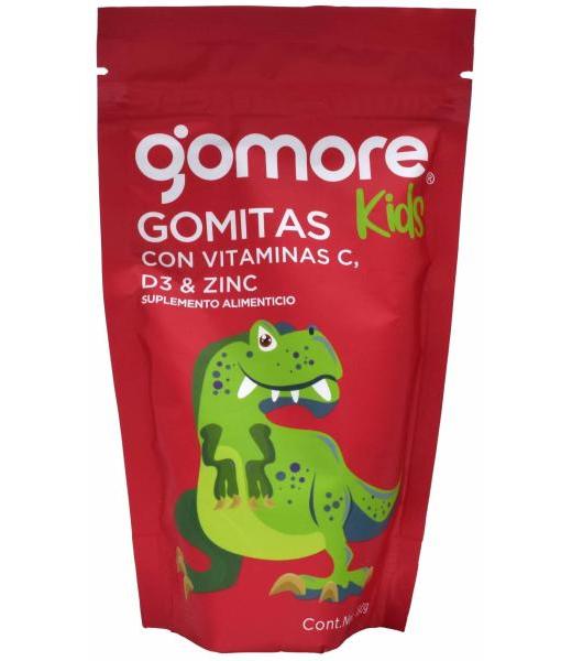 GOMITAS KIDS VITAMINA C D3 Y ZINC 180 G GOMORE