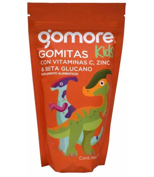 GOMITAS KIDS VITAMINA C ZINC Y BETA GLUCANO 180 G GOMORE