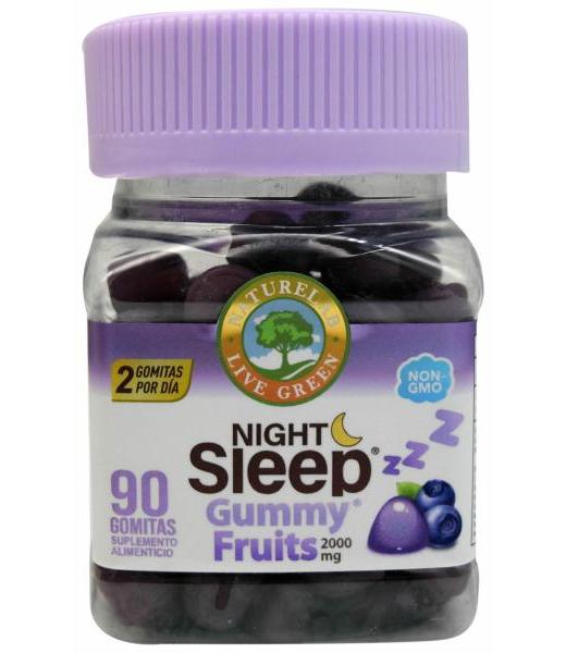GOMITAS NIGHT SLEEP 2000 MG NATURELAB