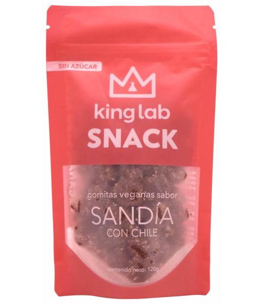 GOMITAS SAB SANDIA CON CHILE 120 G KING LAB