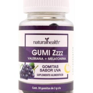 GOMITAS VALERIANA MELATONINA SAB UVA 30 GOMITAS NATURAL HEALTH