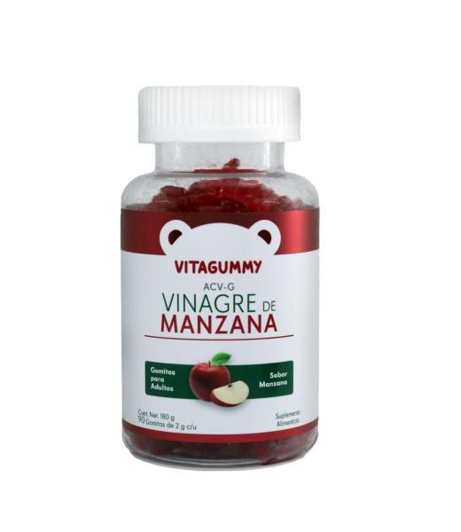 GOMITAS VINAGRE DE MANZANA C 90 VITAGUMMY SIEMPRE NATURAL