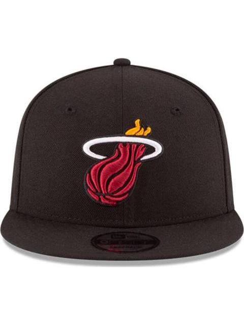 GORRA ACCESORIO MIAMI HEAT NBA NEGRO NEW ERA CAP
