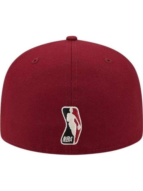 GORRA CHICAGO BULLS NBA TWILIGHT FANTASY 59FIFTY VINO NEW ERA CAP - Image 4
