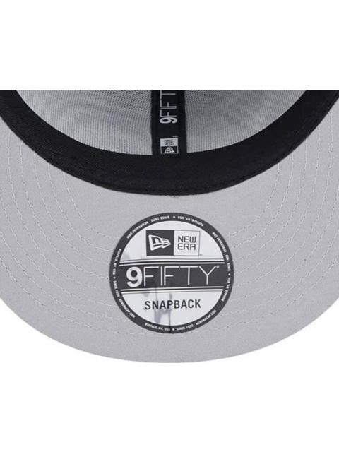 GORRA MIAMI HEAT NBA FAUX LEATHER 9FIFTY SNAPBACK NEGRO NEW ERA CAP - Image 5