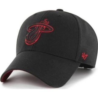 GORRA MIAMI HEAT NEGRO 47 BRAND