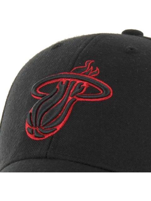 GORRA MIAMI HEAT NEGRO 47 BRAND - Image 3