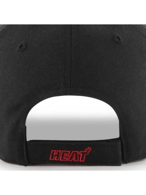 GORRA MIAMI HEAT NEGRO 47 BRAND - Image 4