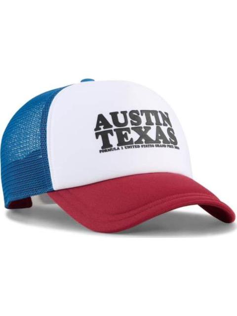 GORRA MOTORSPORT F1 AUSTIN BB CAP BLANCO PUMA