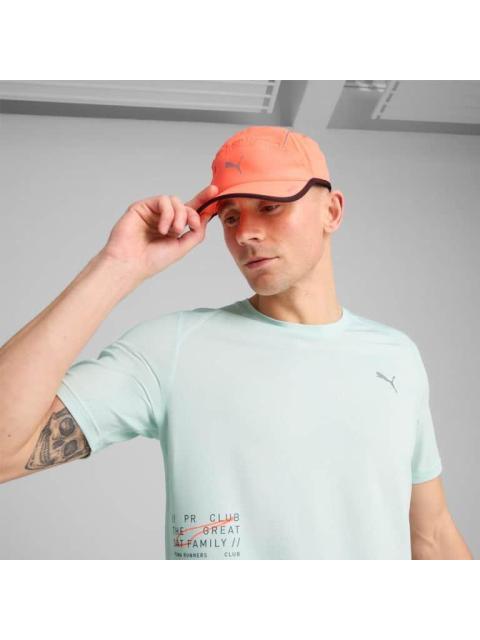 GORRA RUNNER SHORT VISOR 5 PANEL CAP NARANJA PUMA