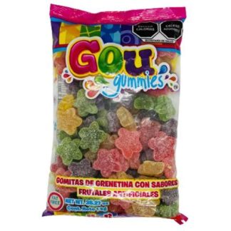 GOU GOMITAS ESTRELLA CON SABORES FRUTALES 1 KG