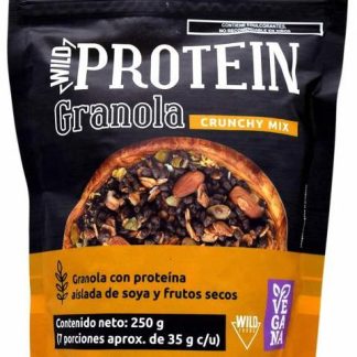 GRANOLA CRUNCHY MIX 250 G WILD PROTEIN