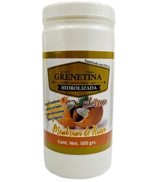 GRENETINA HIDROLIZADA C MEMBRANA DE HVO SAB COCO 500 G PRETTY BEE