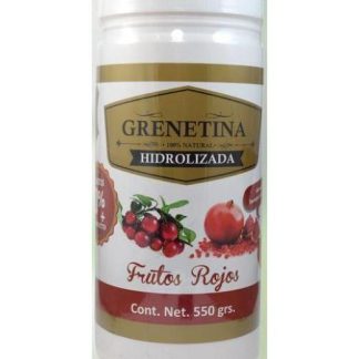 GRENETINA HIDROLIZADA SABOR FRUTOS ROJOS 500 G PRETTY BEE