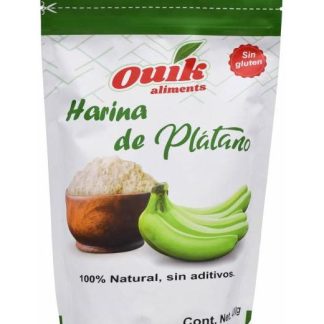 HARINA DE PLATANO 400 G OUIK ALIMENTS