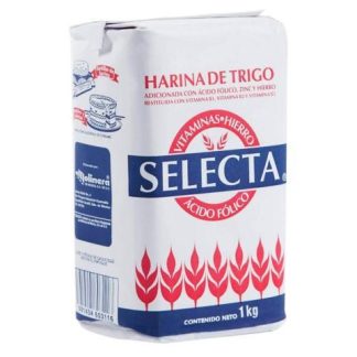 HARINA DE TRIGO SELECTA BOLSA 1 KILOGRAMO