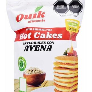 HARINA PARA HOT CAKES AVENA 500 G OUIK ALIMENTS