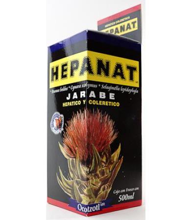 HEPANAT JARABE 500 ML OCOTZOTL