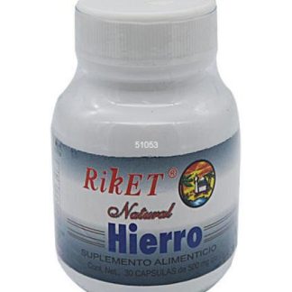 HIERRO 30 CAP RIKET NATURAL