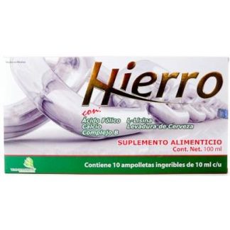 HIERRO AMP 10 ML TECNONATURA