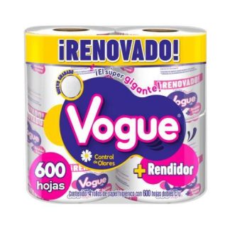 HIGIENICO VOGUE 600 HOJAS