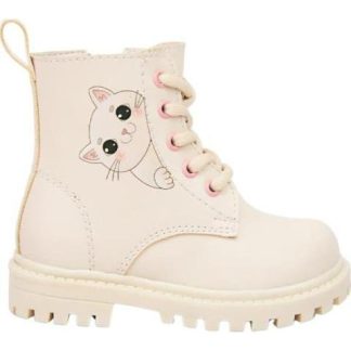 HIKER BOTIN GATO BEIGE/HUESO VIVIS SHOES KIDS