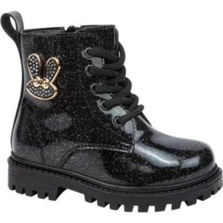 HIKER BOTIN GLITTER NEGRO VIVIS SHOES KIDS