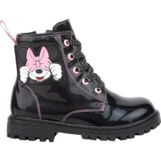 HIKER BOTIN MINNIE NEGRO MINNIE