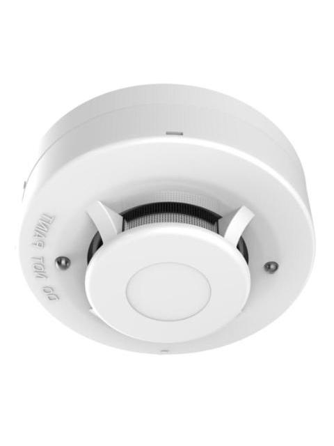 HIKVISION DETECTOR DE HUMO FOTOELECTRICO DS-PDSMK-4BAR ALAMBRICO BLANCO