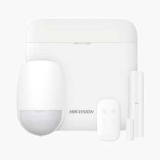 HIKVISION KIT SISTEMA DE ALARMA INTELIGENTE DS-PWA48-KS INALAMBRICO WIFI INCLUYE 1 HUB-1 SENSOR PIR-1 CONTACTO MAGNETICO-1 CONTROL REMOTO
