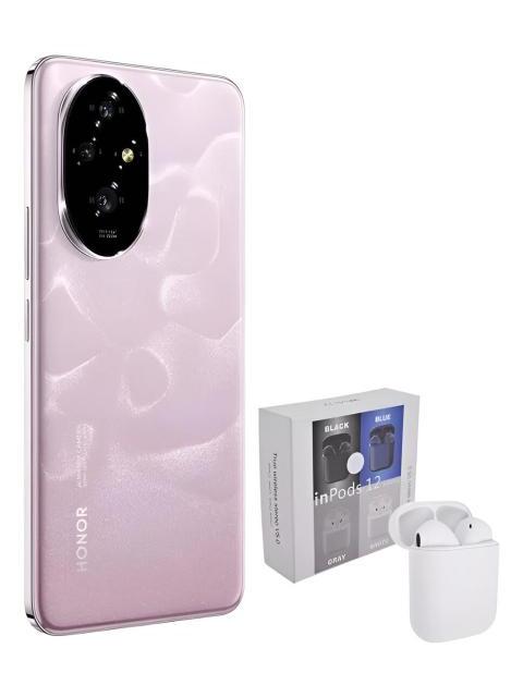 HONOR 200 DUAL SIM 256GB 12GB PINK + AIRPODS GENERICOS ROSA