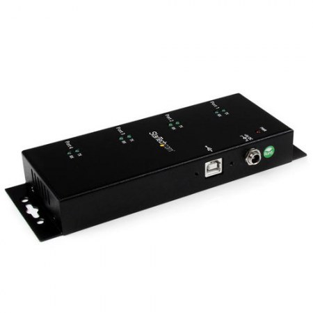 STARTECH HUB CONCENTRADOR ADAPTADOR USB A SERIAL RS232 DB9 4 PUERTOS NEGRO - Image 3